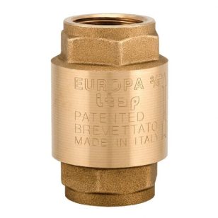 Visszacsapószelep  1/2" Europa réztányéros