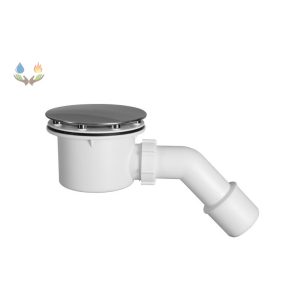 Zuhanytálca szifon 90mm króm STY-401K