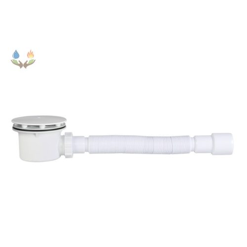 Zuhanytálca szifon ,90mm fehér STY-401-FJ