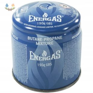 Gázpatron szelepes 190gr /100% bután/ KEMPER GAZ