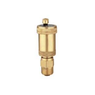 Aut. légtelenítő egyenes megszakítóval, réz 1/2"