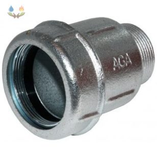 AGA külsőmenetes csőcsatlakozó AK1"  31,2-34,4